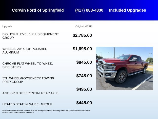 Used 2026 RAM 2500 Big Horn AWD/4WD image 5
