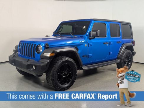 Used 2021 Jeep Wrangler Unlimited Sport AWD/4WD image 3