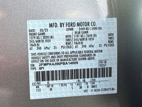 Certified 2023 Ford Edge SEL w/ Convenience Package image 23