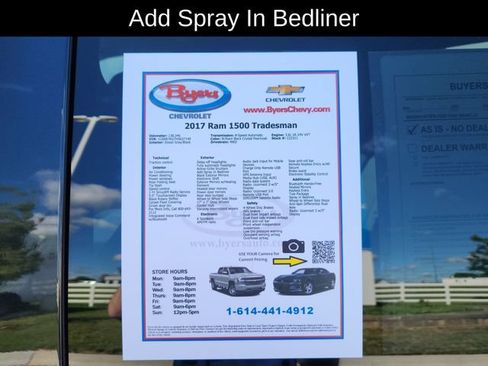Used 2017 RAM 1500 Tradesman w/ Popular Equipment Group AWD/4WD image 14