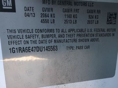Used 2013 Chevrolet Volt w/ Enhanced Safety Package 2