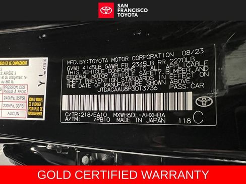 Certified 2023 Toyota Prius Limited FWD image 42