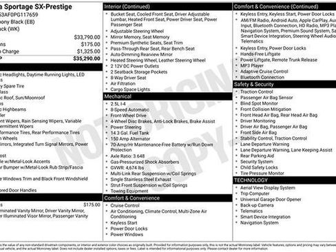 Certified 2023 Kia Sportage SX image 14