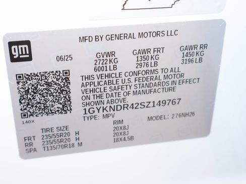 New 2025 Cadillac XT5 Premium Luxury w/ LPO, Floor Liner Package image 29