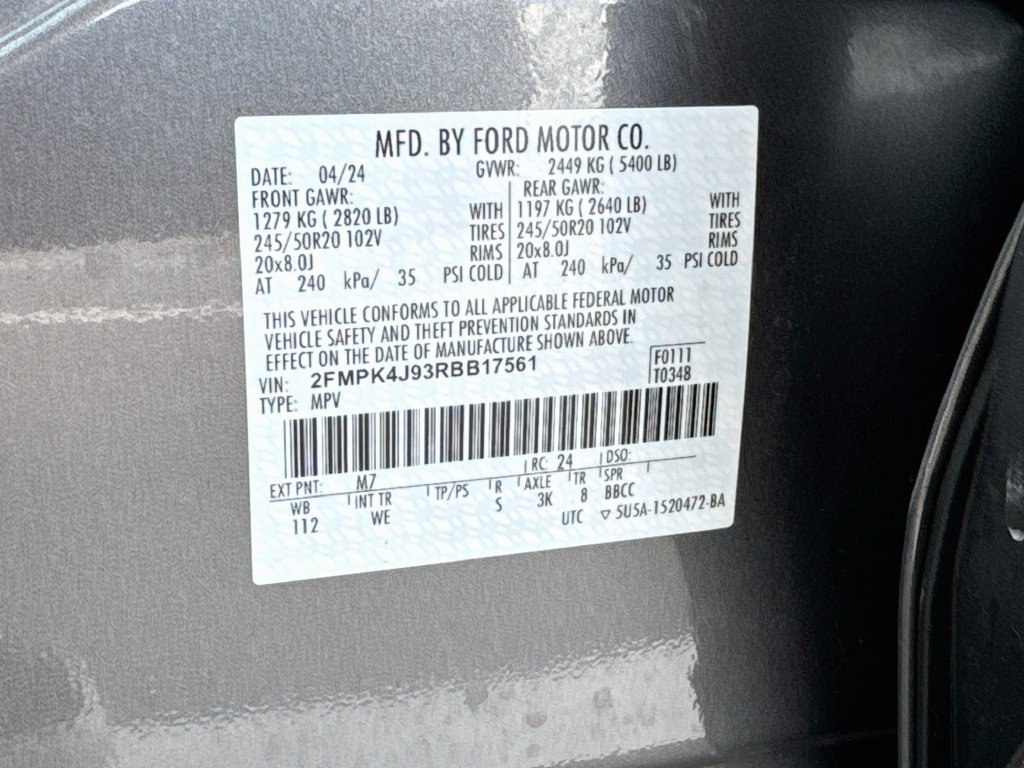 Used 2024 Ford Edge ST-Line AWD/4WD image 6