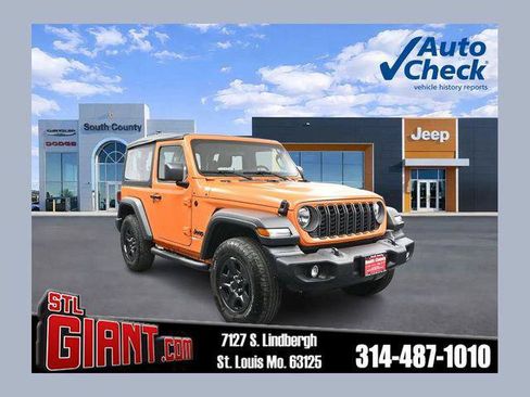 Certified 2025 Jeep Wrangler Sport AWD/4WD image 1