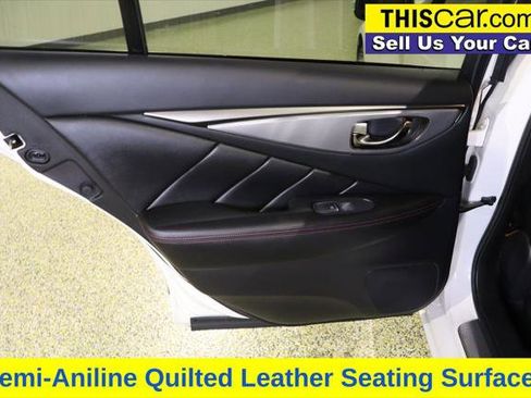 Used 2018 INFINITI Q50 Red Sport 400 w/ Sensory Package (Sport) image 27