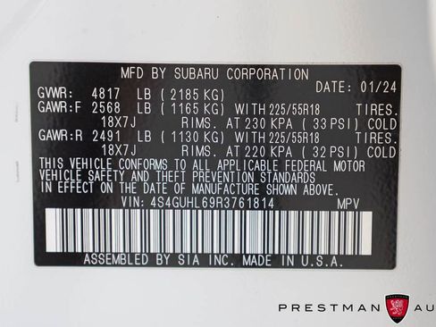 Used 2024 Subaru Crosstrek 2.5i Limited w/ Popular Package #3A AWD/4WD image 40