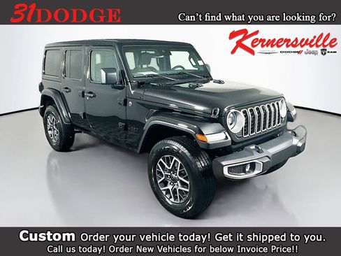 New 2025 Jeep Wrangler Unlimited Sahara w/ Technology Group AWD/4WD image 1