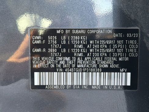 Used 2023 Subaru Outback Wilderness AWD/4WD image 51