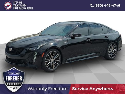 Used 2021 Cadillac CT5 V w/ Premium Package RWD image 1