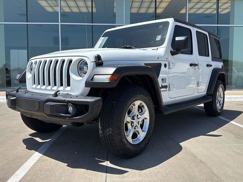 Used 2021 Jeep Wrangler Unlimited Sport AWD/4WD image 2