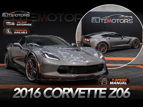 Used 2016 Chevrolet Corvette Z06 w/ 3LZ Preferred Equipment Group RWD image 1