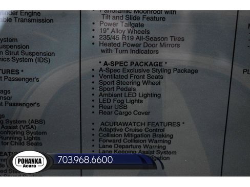 New 2025 Acura ADX A-Spec AWD/4WD image 37