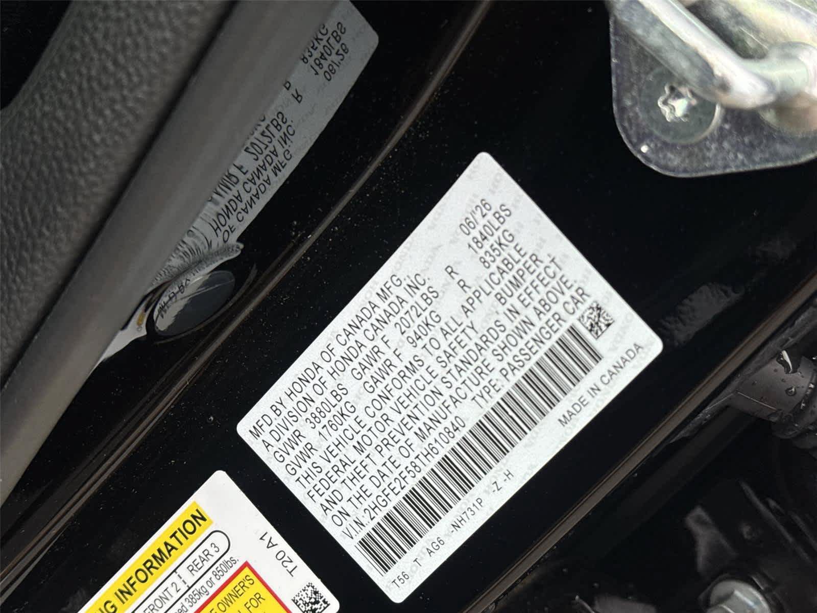 Used 2026 Honda Civic Sport image 21