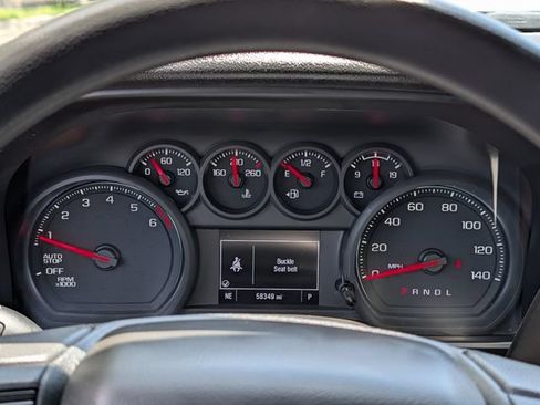 Used 2022 Chevrolet Silverado 1500 Custom w/ LPO, Dark Essentials Package RWD image 14