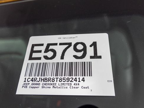 New 2026 Jeep Grand Cherokee Limited AWD/4WD image 48