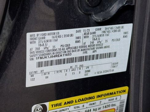 Used 2024 Ford Expedition Max XLT image 35