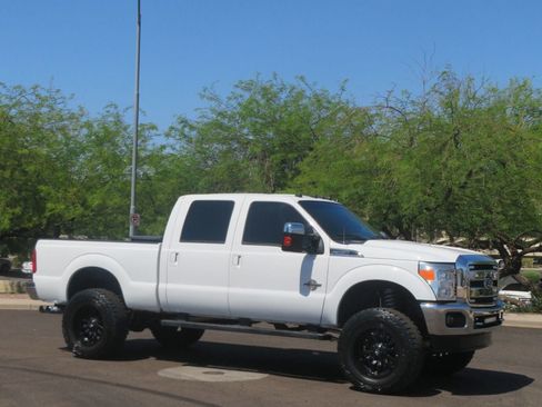 Used 2011 Ford F350 Lariat w/ Chrome Pkg AWD/4WD image 4
