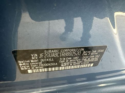 Used 2024 Subaru Crosstrek 2.0i AWD/4WD image 29