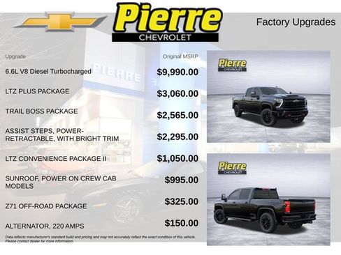 New 2026 Chevrolet Silverado 3500 LTZ w/ LTZ Plus Package AWD/4WD image 13