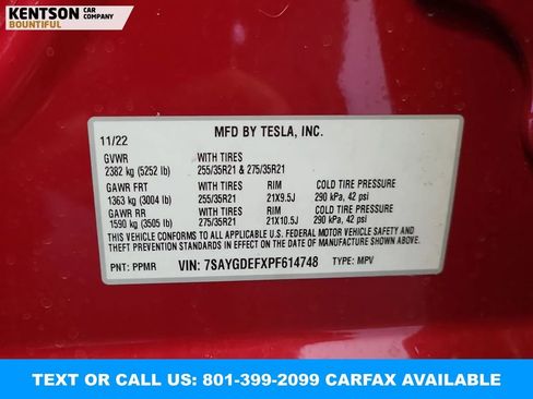 Used 2023 Tesla Model Y Performance image 12