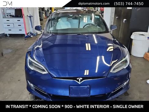 Used 2017 Tesla Model S 90D AWD/4WD image 2