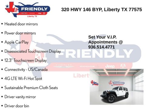 Used 2024 Jeep Wrangler Unlimited Rubicon 4xe AWD/4WD image 25