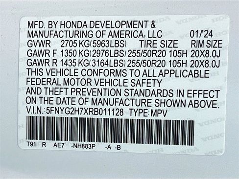 Used 2024 Honda Pilot Touring image 34