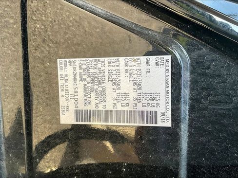 Used 2019 Nissan Pathfinder Platinum w/ Cargo Package AWD/4WD image 10