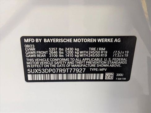 Used 2024 BMW X3 xDrive30i w/ Convenience Package AWD/4WD image 26