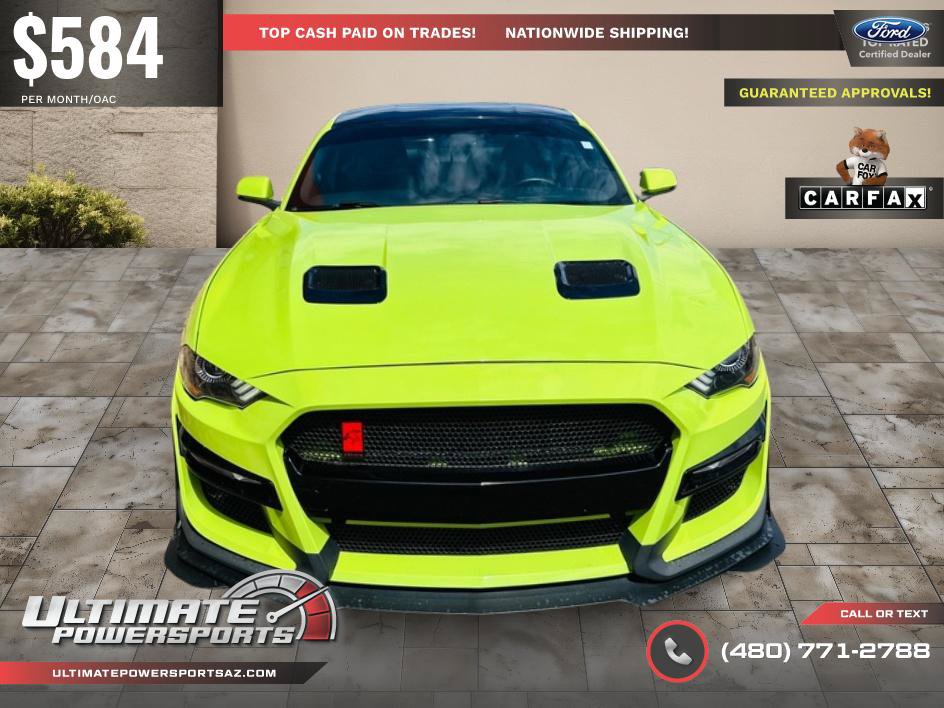 Used 2020 Ford Mustang GT Premium w/ Carbon Sport Interior Package RWD image 91