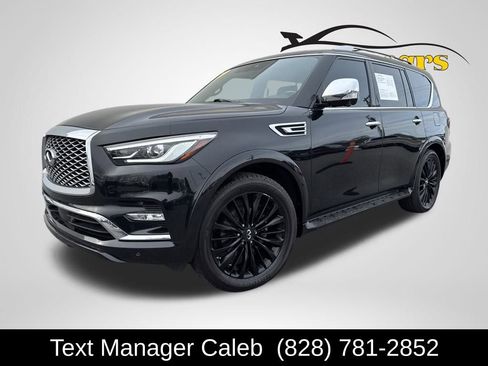 Used 2021 INFINITI QX80 Sensory w/ All-Season Package image 1