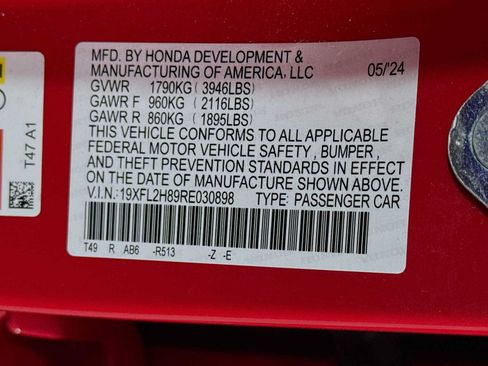 Certified 2024 Honda Civic Sport image 27
