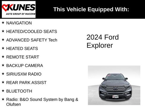 Used 2024 Ford Explorer Limited AWD/4WD image 3