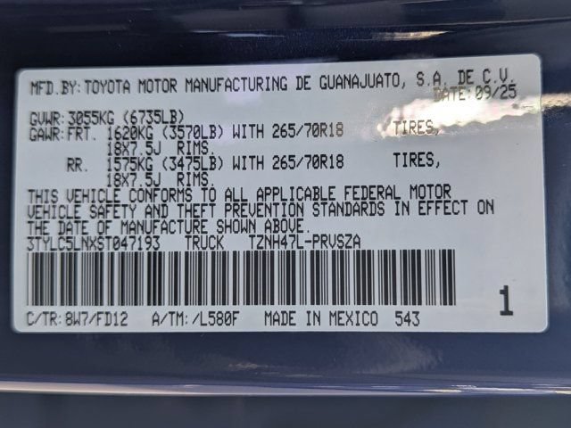 Used 2025 Toyota Tacoma TRD Off-Road AWD/4WD image 27
