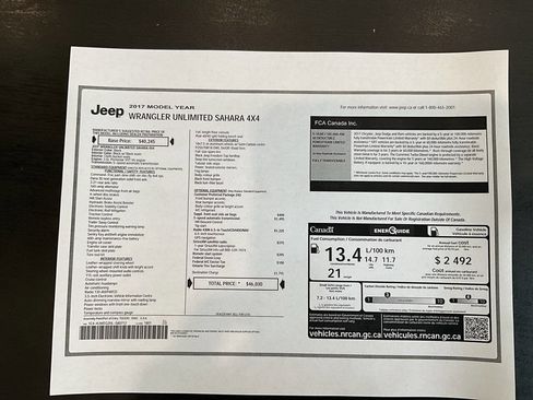 Used 2017 Jeep Wrangler Unlimited Sahara image 43