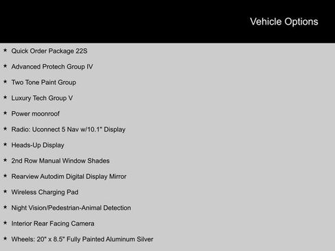 Used 2022 Jeep Grand Cherokee L Summit w/ Advanced Protech Group IV image 2