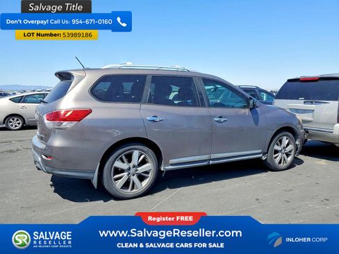 Used 2014 Nissan Pathfinder Platinum w/ Platinum Premium Package FWD image 4