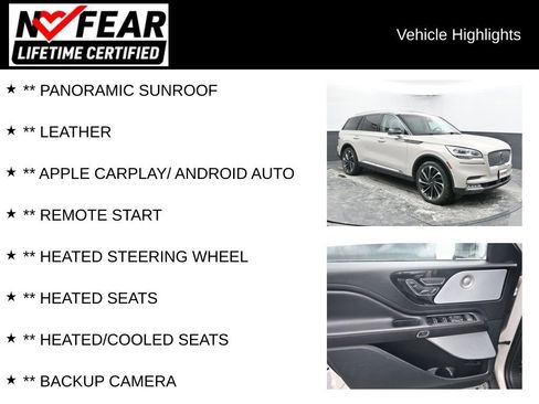 Used 2024 Lincoln Aviator Reserve w/ Equipment Group 201A image 2