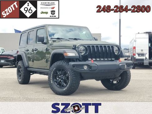 Used 2021 Jeep Wrangler Unlimited Sport AWD/4WD image 1