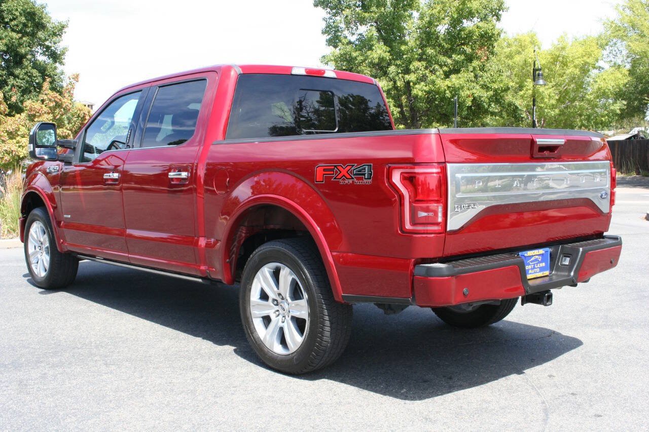 Used 2017 Ford F150 Platinum w/ Equipment Group 701A Luxury AWD/4WD image 7