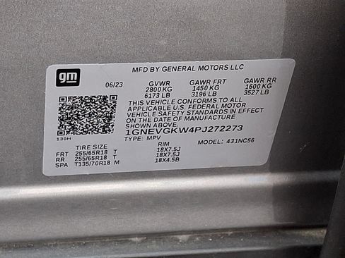 Certified 2023 Chevrolet Traverse LT w/ Rear Camera Mirror Package AWD/4WD image 28