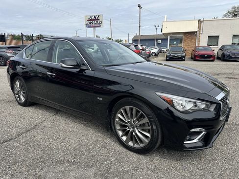 Used 2019 INFINITI Q50 Luxe w/ Essential Package (3.0T Luxe) AWD/4WD image 1