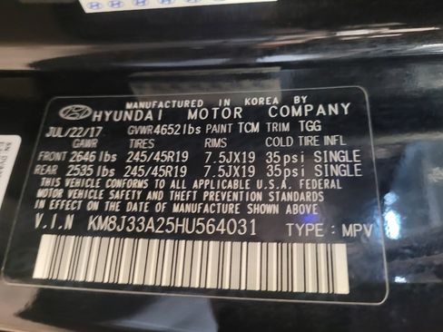 Used 2017 Hyundai Tucson Sport FWD image 33