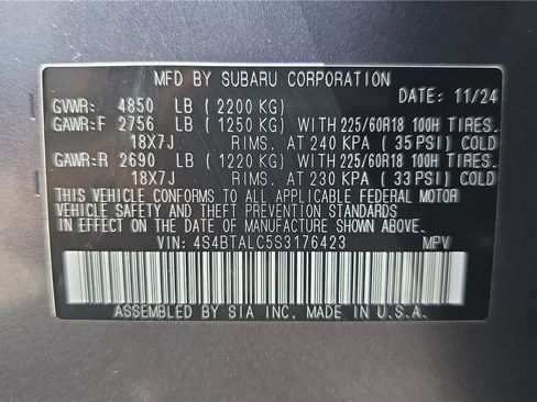 Used 2025 Subaru Outback Onyx Edition AWD/4WD image 29