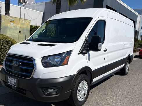 Used 2022 Ford E-Transit Medium Roof w/ Load Area Protection Package RWD image 5