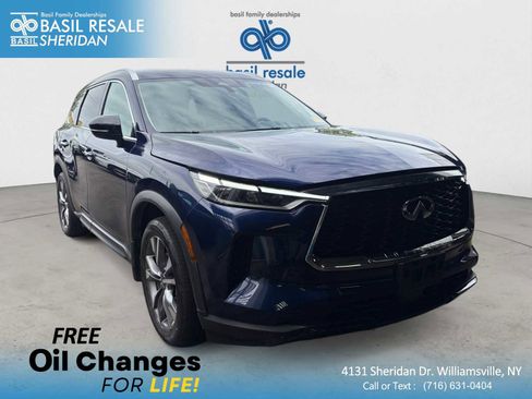 Used 2023 INFINITI QX60 Luxe w/ Cargo Package AWD/4WD image 1