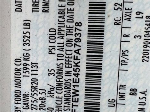 Used 2019 Ford F150 Platinum w/ Equipment Group 701A Luxury image 31