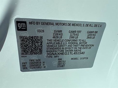 New 2026 Chevrolet Equinox LT FWD image 33